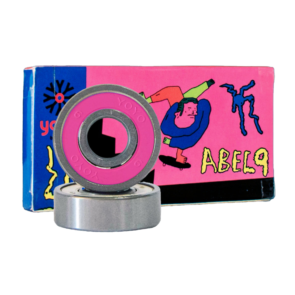 BALEROS YOYO SLAP ROSA ABEC 9