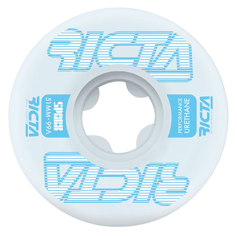 Ruedas Ricta Framework Sparx 51 mm 99A Blanco / Turques