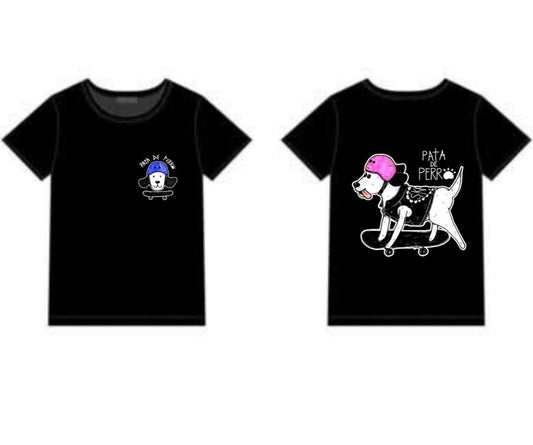 PLAYERA PATA DE PERRO SK8 (NIÑO)