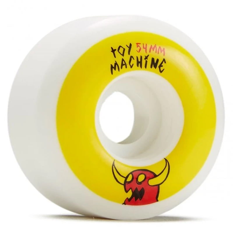 Ruedas Toy Machine Sketchy Monster 54 mm Blanco